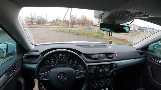 SKODA SUPERB POV TEST DRIVE