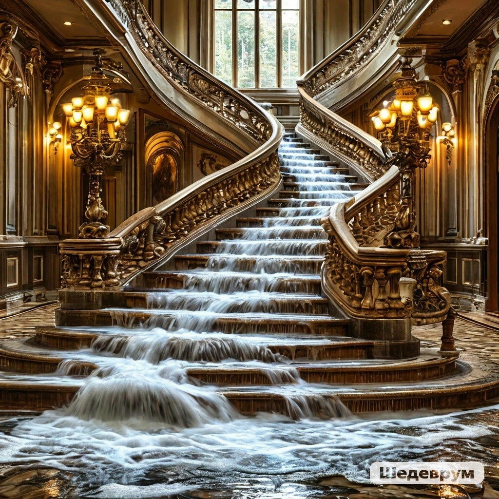 Изображение сгенерировано в нейросети Шедеврум на канале Попутный ветер 