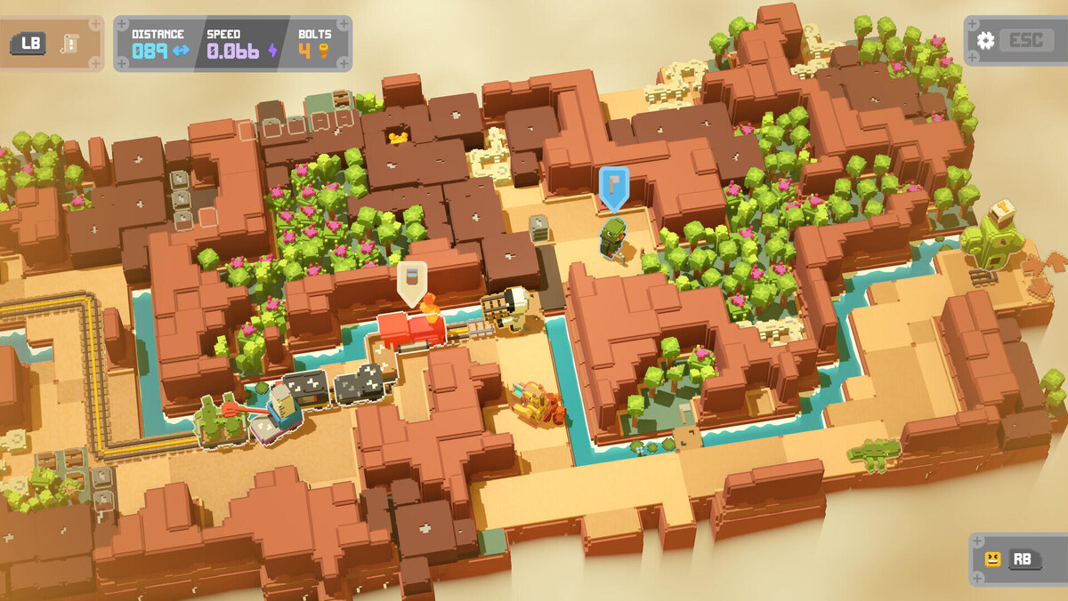    Галерея игры Unrailed 2: Back on Track