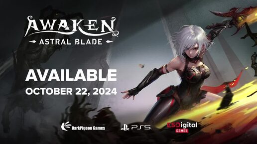 Awaken - Astral Blade - Release Date Trailer PS5 Games