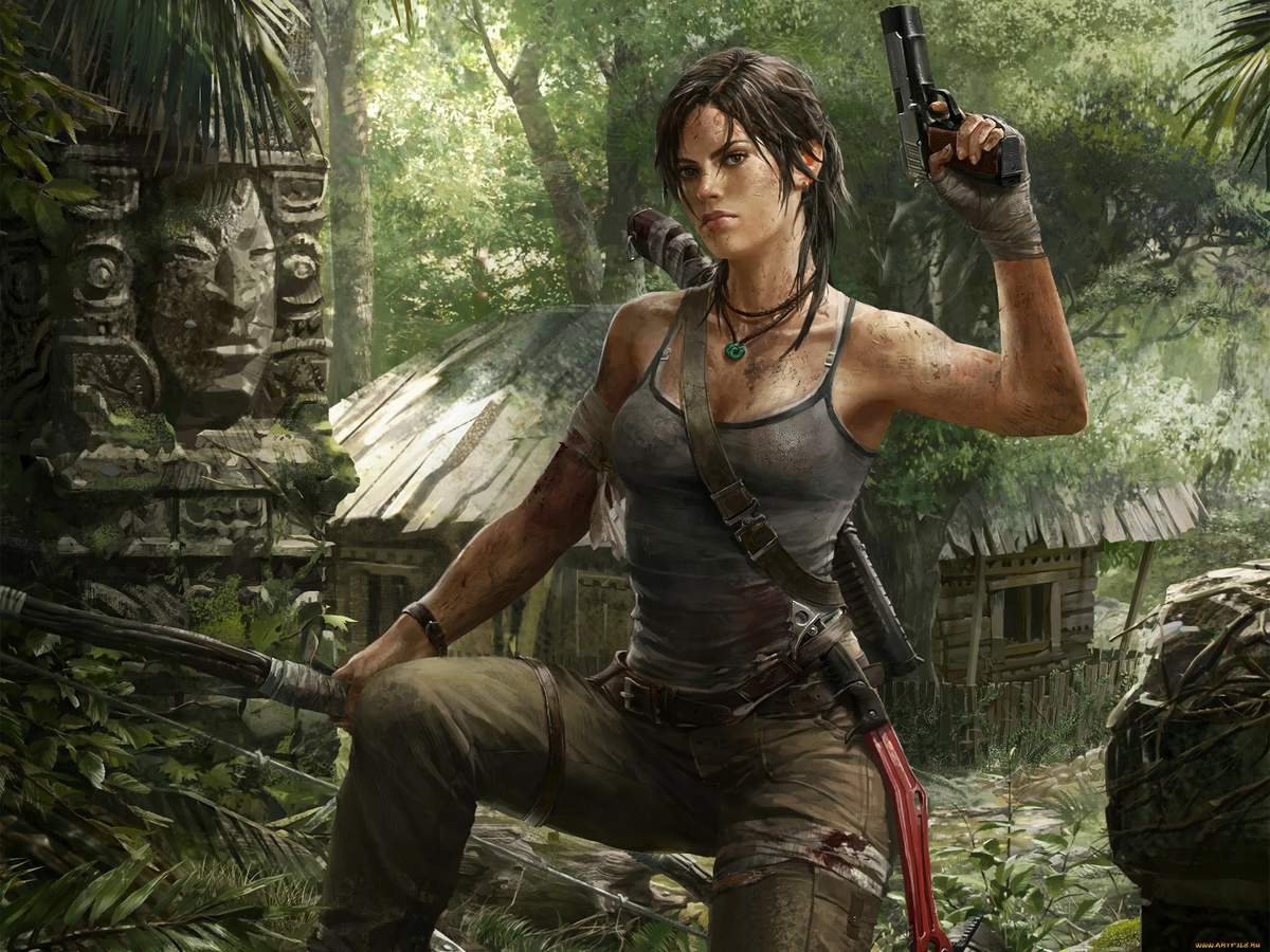 Лара Крофт из Tomb Raider