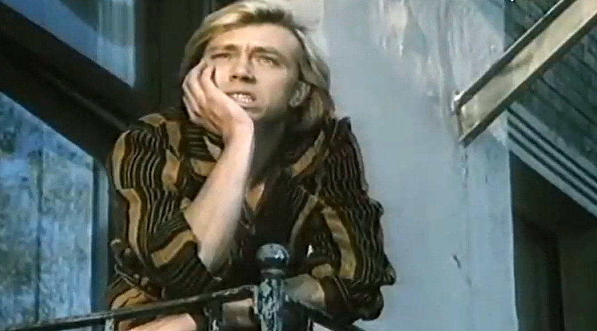 Кадр из кинофильма "Счастливчик", 1989 г., режиссер Валентин Мишаткин, сценарист Анатолий Усов, композитор Вадим Храпачёв (скриншот) 