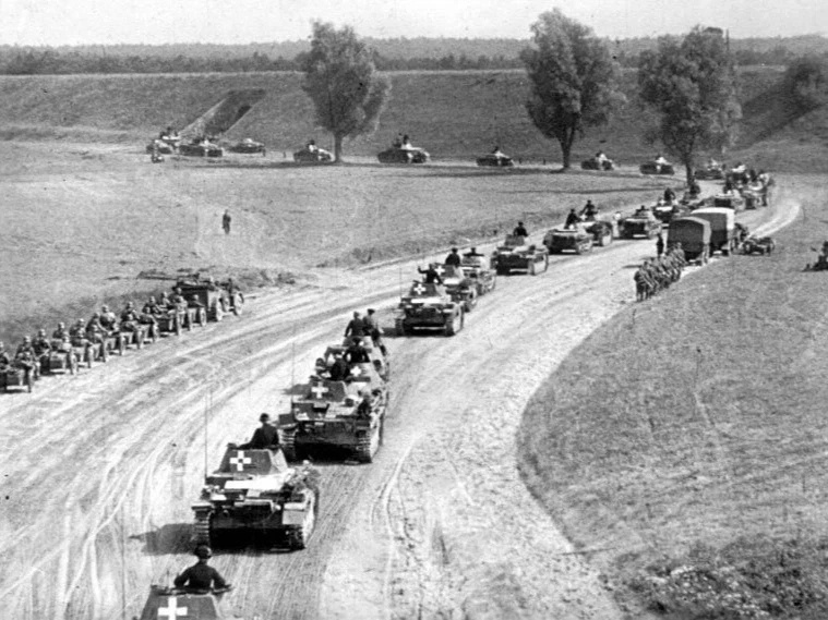 Вермахт в Польше, осень 1939 года.
