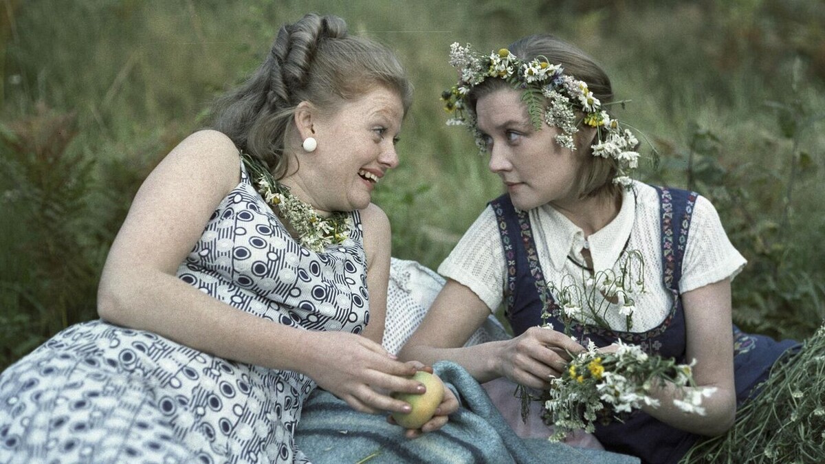 Героини-лимитчицы, кадр из кинофильма "Москва слезам не верит", 1979 год