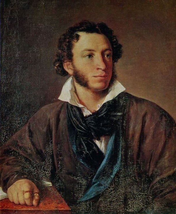 Портрет А.С.Пушкина, художник В.А.Тропинин, 1827 год.