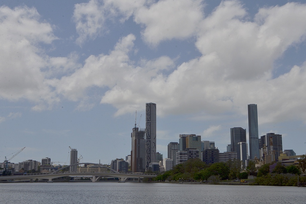 Река и город Брисбен, Квинсленд, Австралия, фото (как и следующие) из домашнего архива