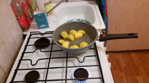 Мой простецкий ужин 🥔🧅👌