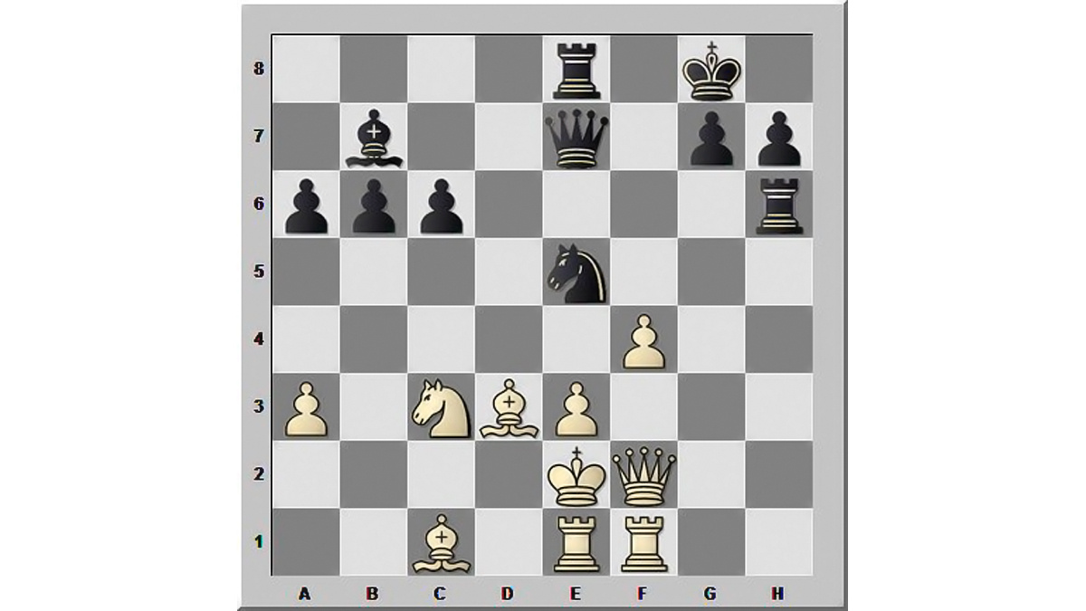 Чёрные начинают и выигрывают