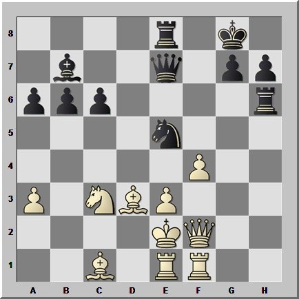 Чёрные начинают и выигрывают