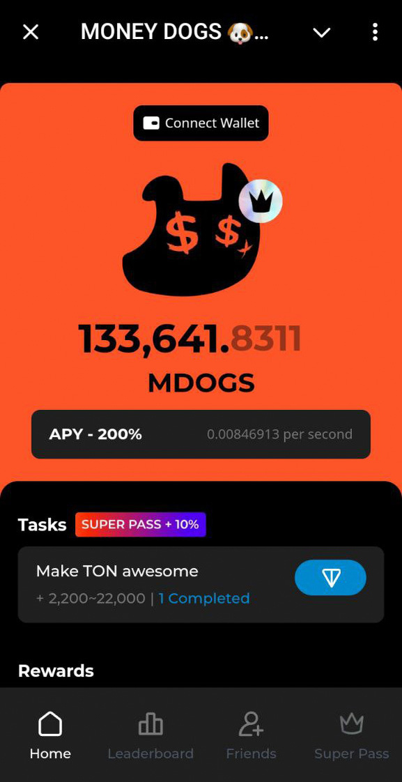 Money Dogs - крипто игра, где не надо тапать
