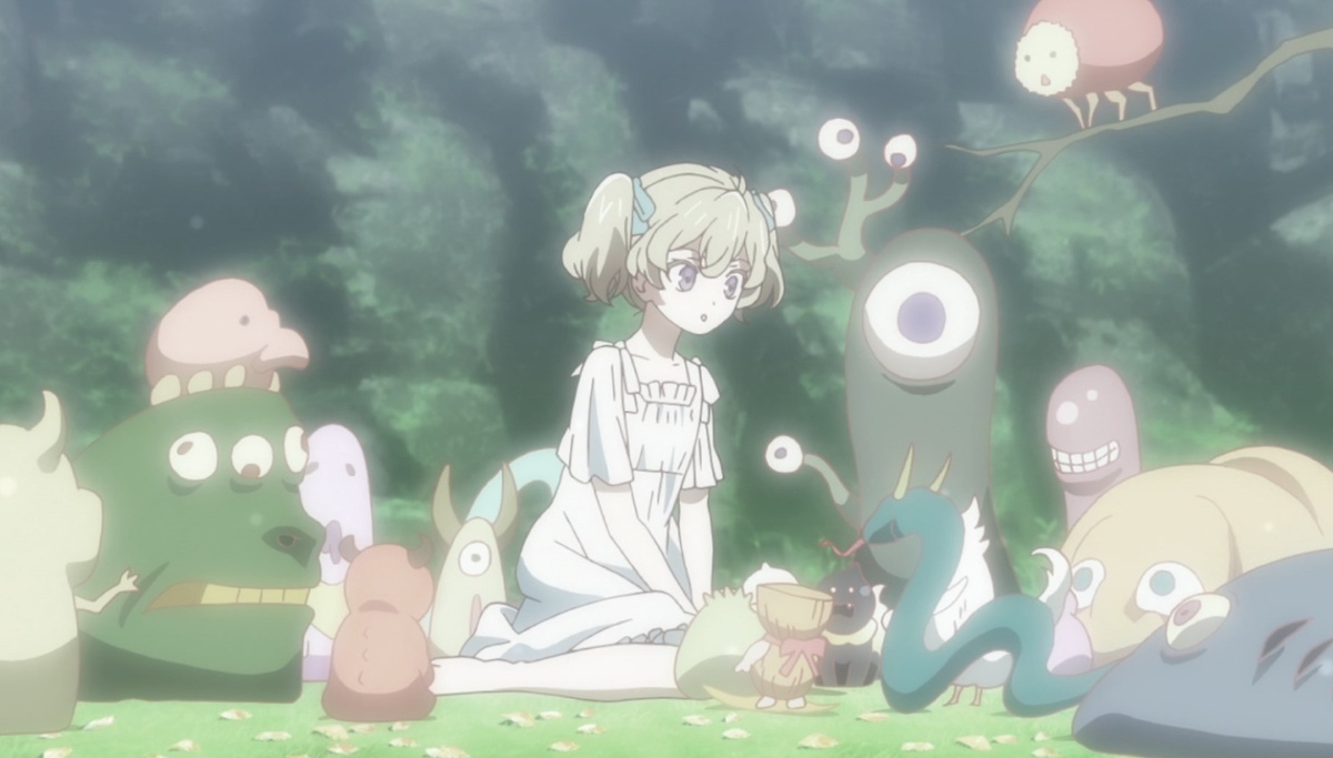 Общается с духами.