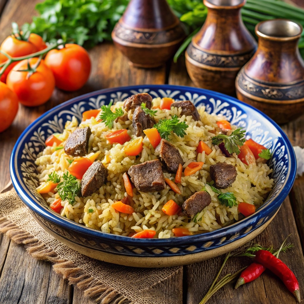 Классический узбекский плов