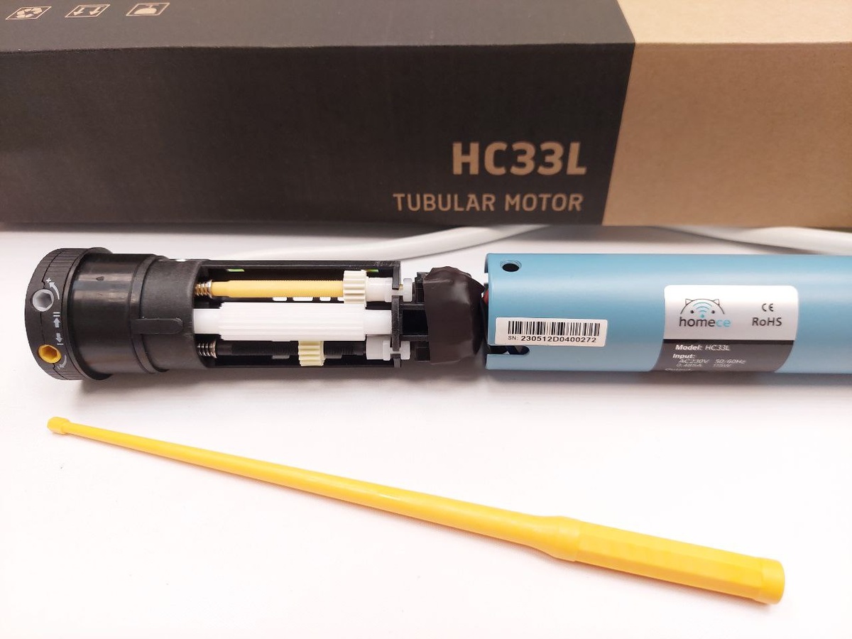  Электропривод Homece HC33L с фазным управлением в разборе 