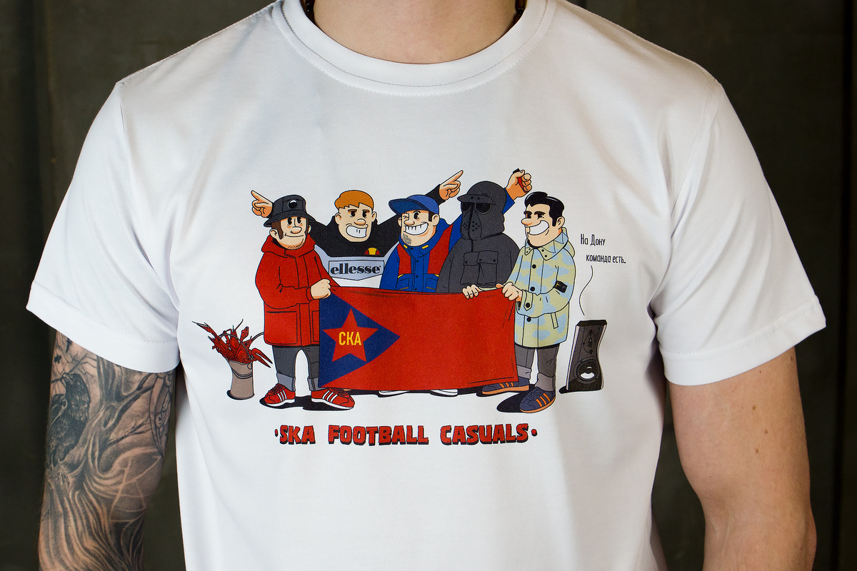 Футболка "Фанаты СКА"