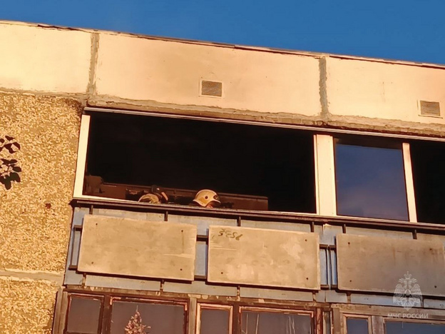   В МЧС назвали причину пожара в квартире на Московской