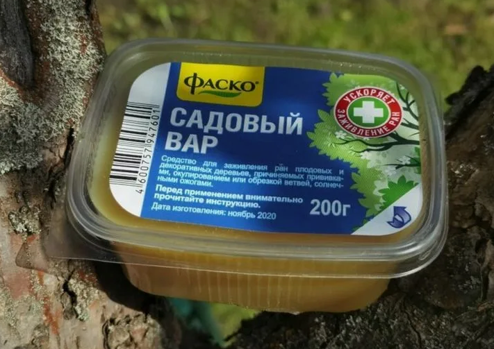 Покупной садовый вар