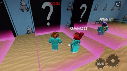 Красный зеленый свет играем все вместе, Roblox