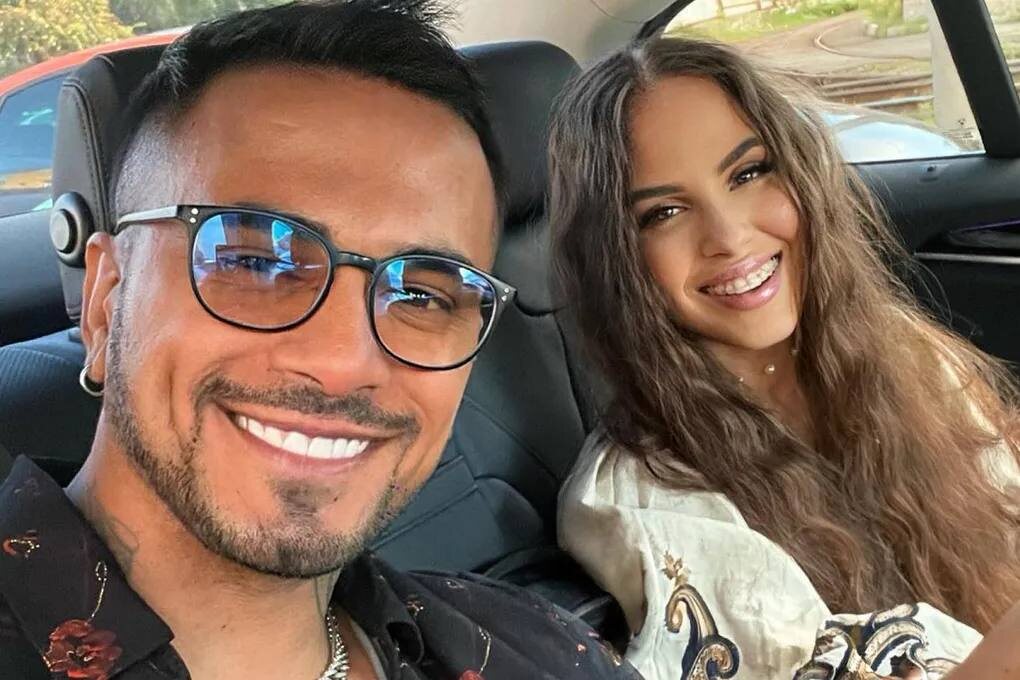 Натан с женой. Фото: соцсети