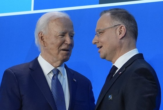    Джо Байден и Анджей Дуда