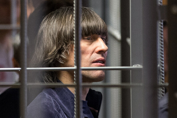 Андрей Кочуйков, известный под прозвищем Итальянец в Никулинском суде, Москва, 2017 год / Сергей Бобылев/ТАСС