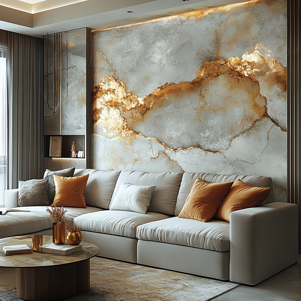 В 2024 году обои становятся акцентом в интерьере, открывая новые возможности для дизайна.-4