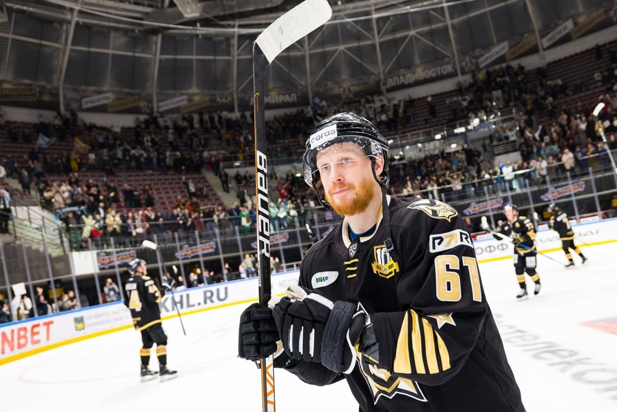 Александр ГОРШКОВ // Фото: ХК "Адмирал" (Владивосток)