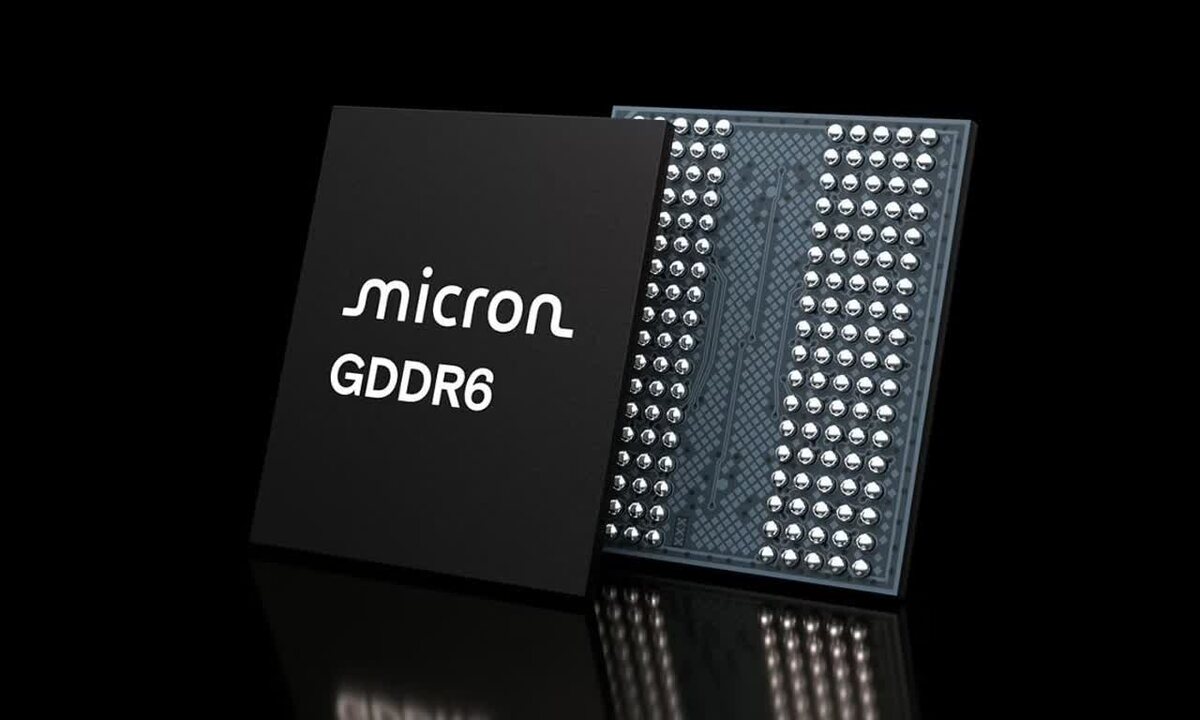 Видеопамять GDDR6 micron