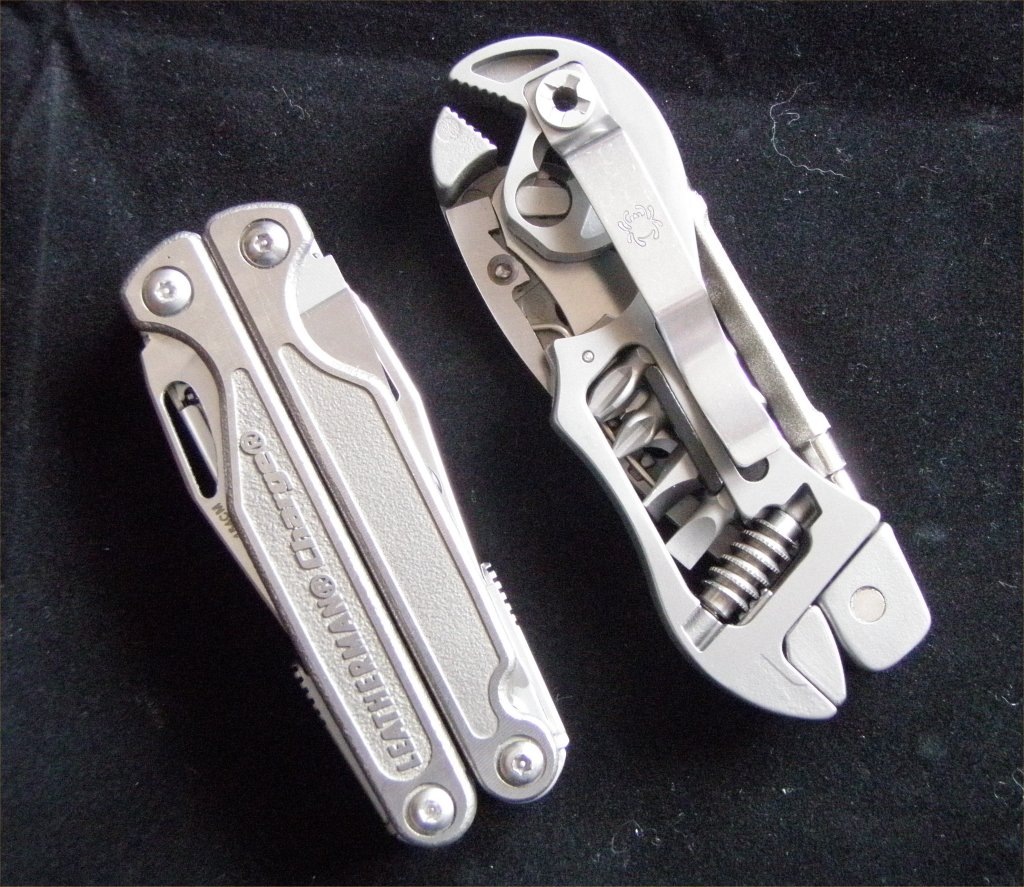 Spyderco SpydeRench в сравнении LEATHERMAN Charge