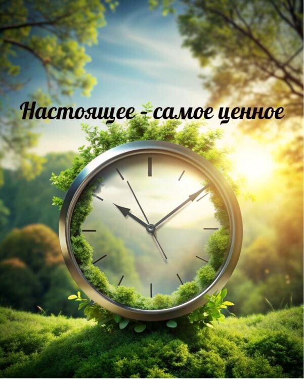 Настоящее - самое ценное.