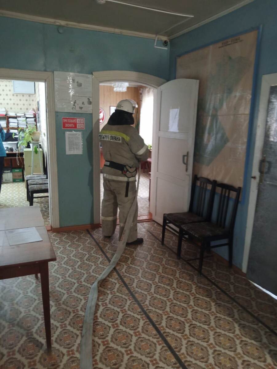 пожарно тактическое занятие село пришиб астрахань