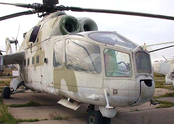 Кабина Ми-24А