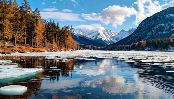 16 октября (Денис Позимний) ждали первых морозов. Фото: Шедеврум