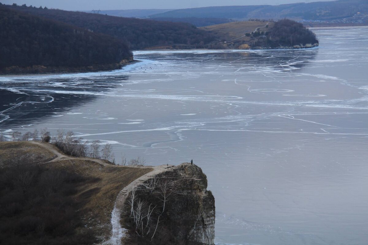 Жигулевские горы, река Волга, Молодецкий курган. фото Людмилы Шевцовой