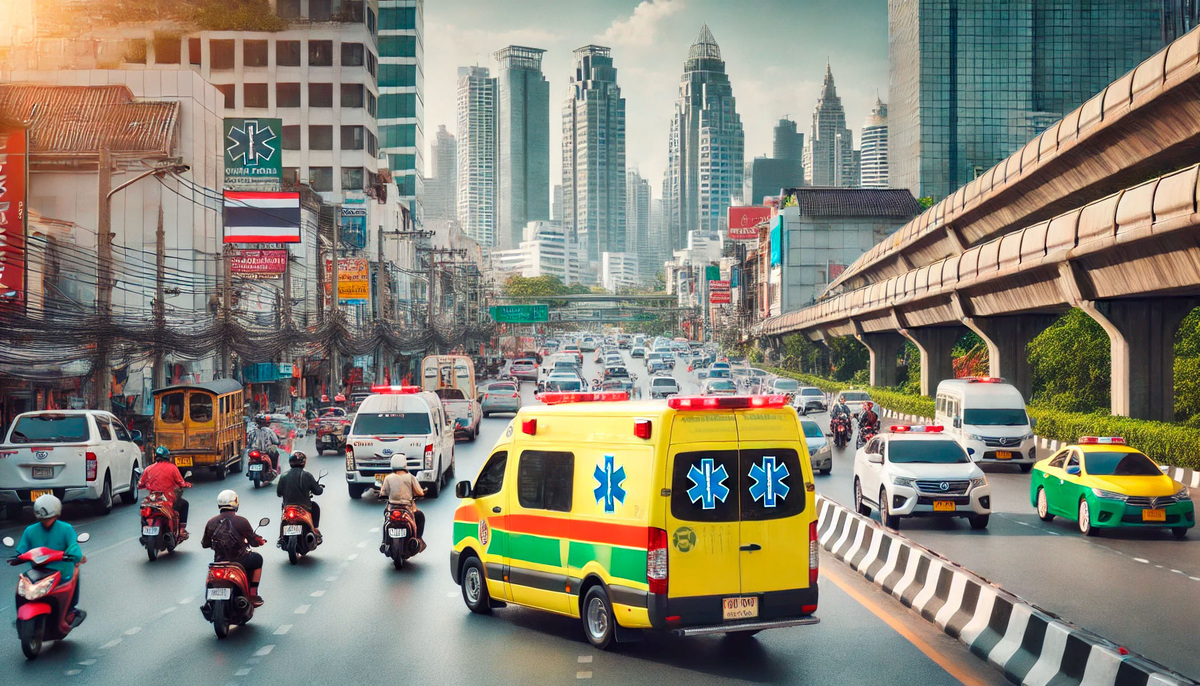 А вот "скорую" в Тае мало кто вызывает, ибо за это надо будет приличные деньги заплатить