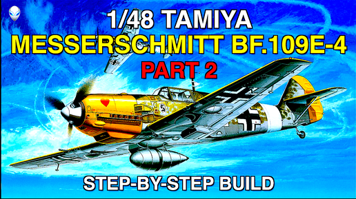 Сборка модели самолета 1/48 Tamiya Messerschmitt Bf.109E-4 Часть 2. Доработка и сборка интерьера кабины