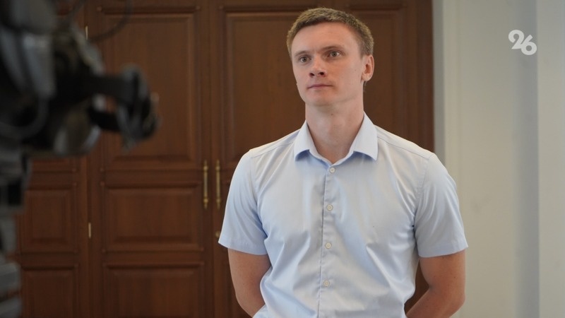    И. о. министра строительства и архитектуры Ставрополья Сергей Величко Фото: Родион Колчанов / / ИА «Победа26»