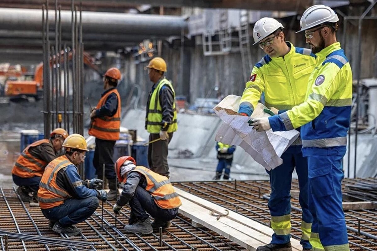    Общестроительная готовность участка протяжённостью 7,1 километра составляет 41 процент. mos.ru