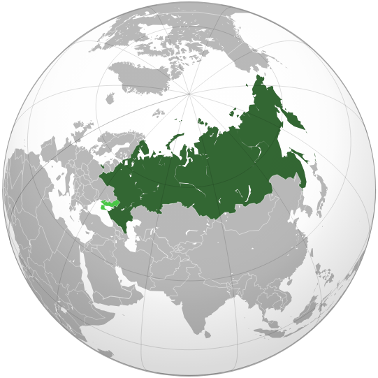 Союзное государство России и Беларуси на карте