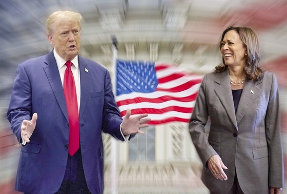    Дональд Трамп, Камала Харрис