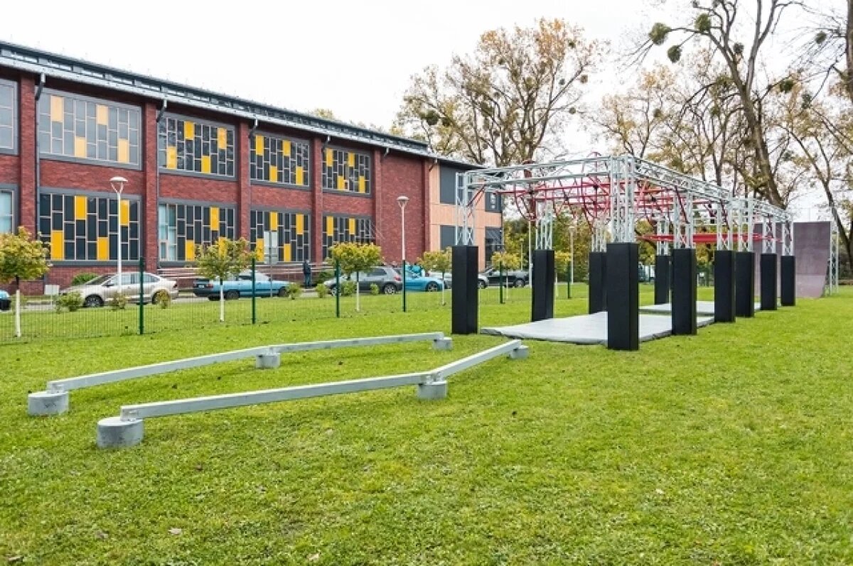    В Калининграде открылась полоса препятствий для современного пятиборья