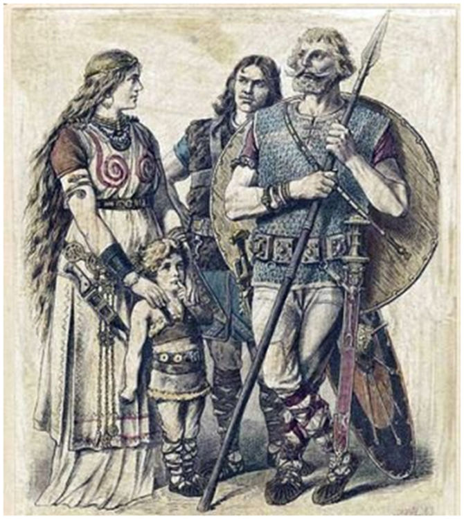 Древнегерманская семья