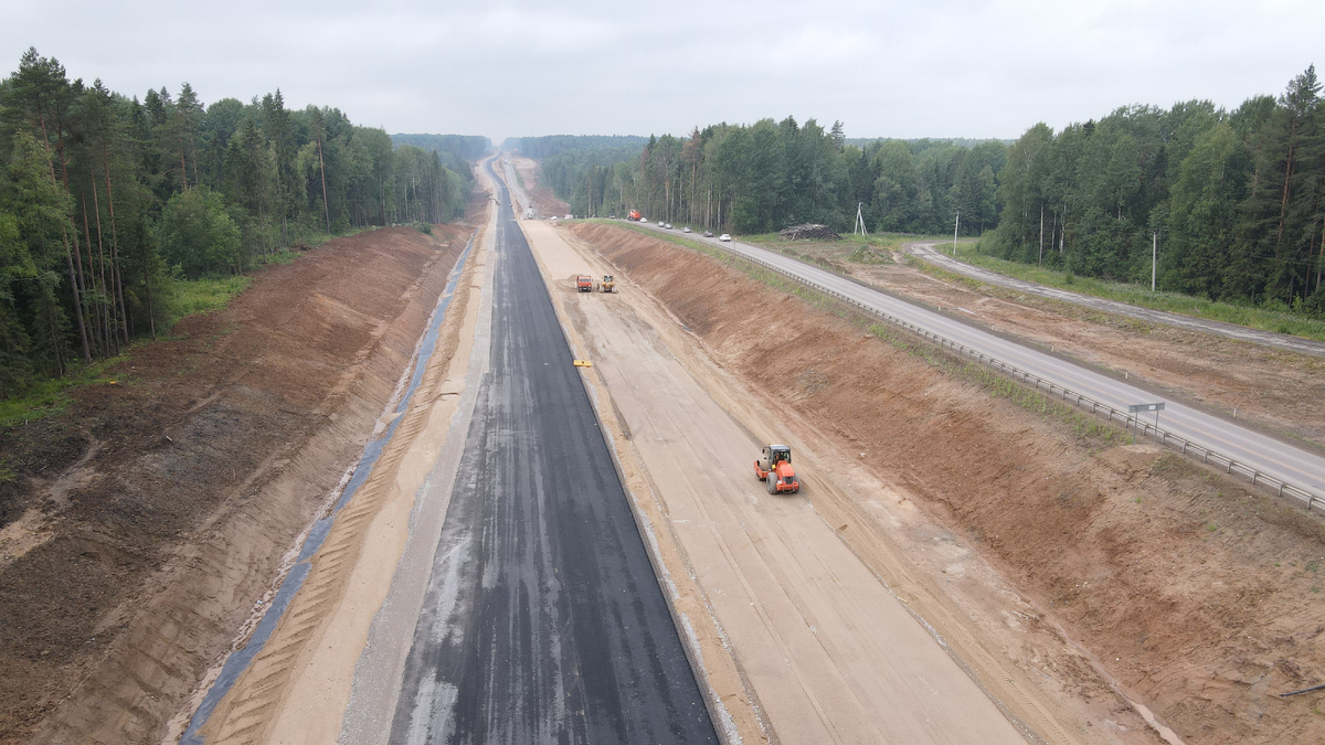 © Росавтодор / rosavtodor.gov.ru / CC BY 4.0 (Реконструкция участка с 14-го по 35-й км, 2021 г.)