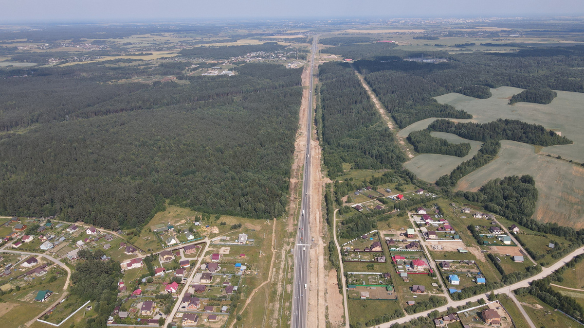 © Росавтодор / rosavtodor.gov.ru / CC BY 4.0 (Реконструкция участка с 14-го по 35-й км, 2021 г.)