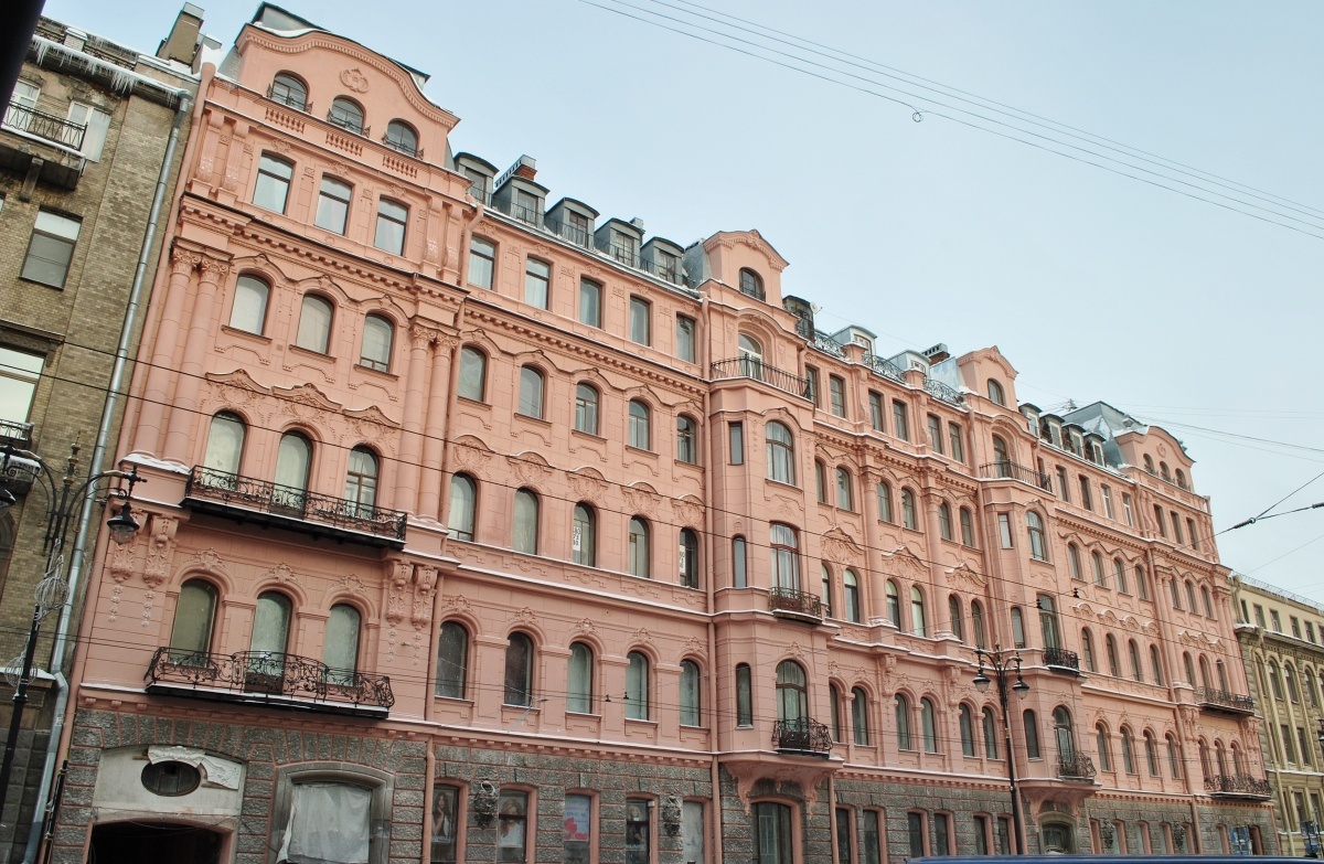 Доходный дом Юлиана Бака. Фото найдено в Интернете