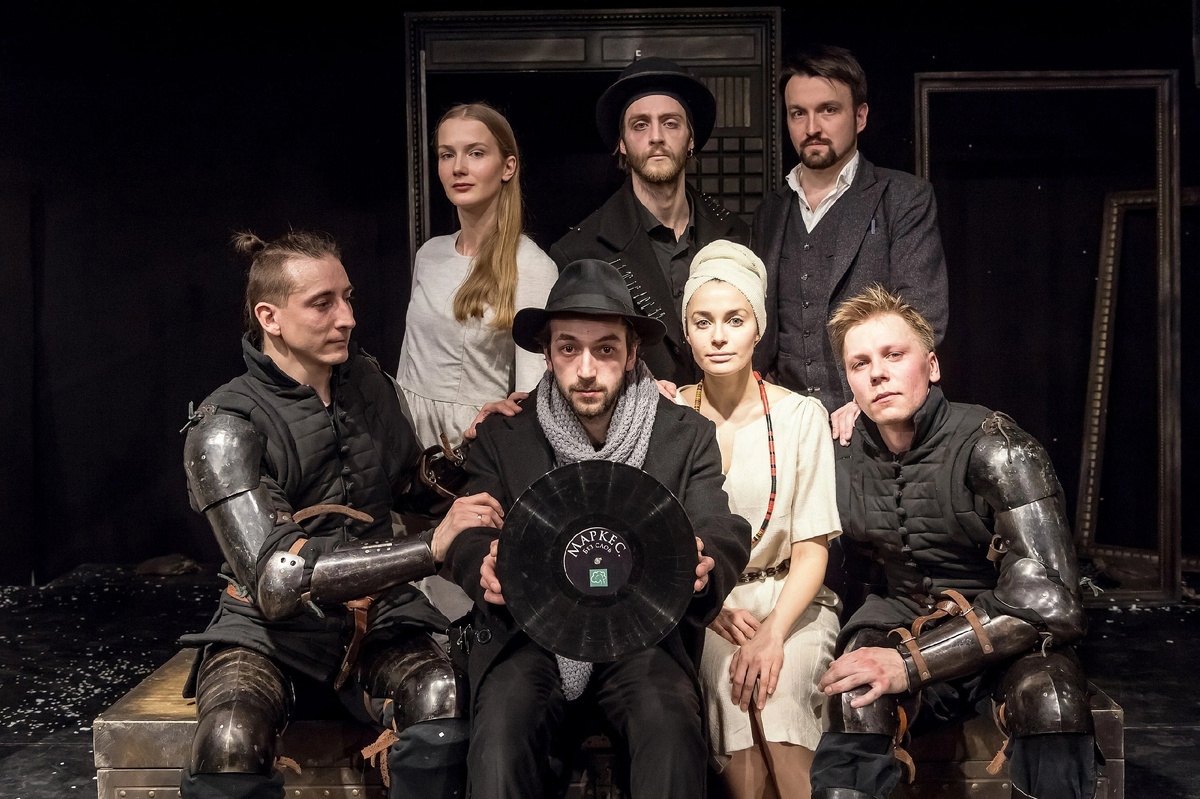 Команда спектакля "Маркес. Без слов". Фото - Дмитрий Дубинский