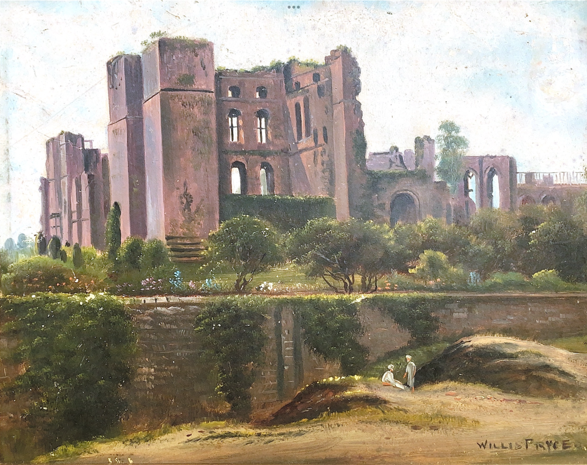 Замок Кенилуэрт , Джордж Уиллис-Прайс, около 1890 г. Открытый источник