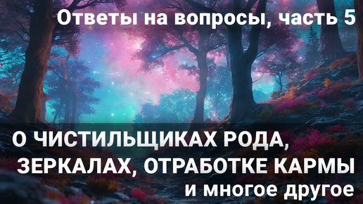 Вся правда о саморазвитии Выпуск 5 О чистильщиках рода, зеркалах, отработке кармы и т.д.