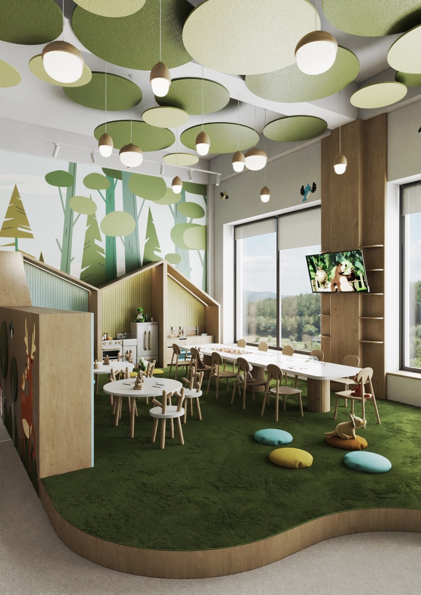 Детский клуб в отеле Вертикаль в Архызе от kids.artpeople.ru