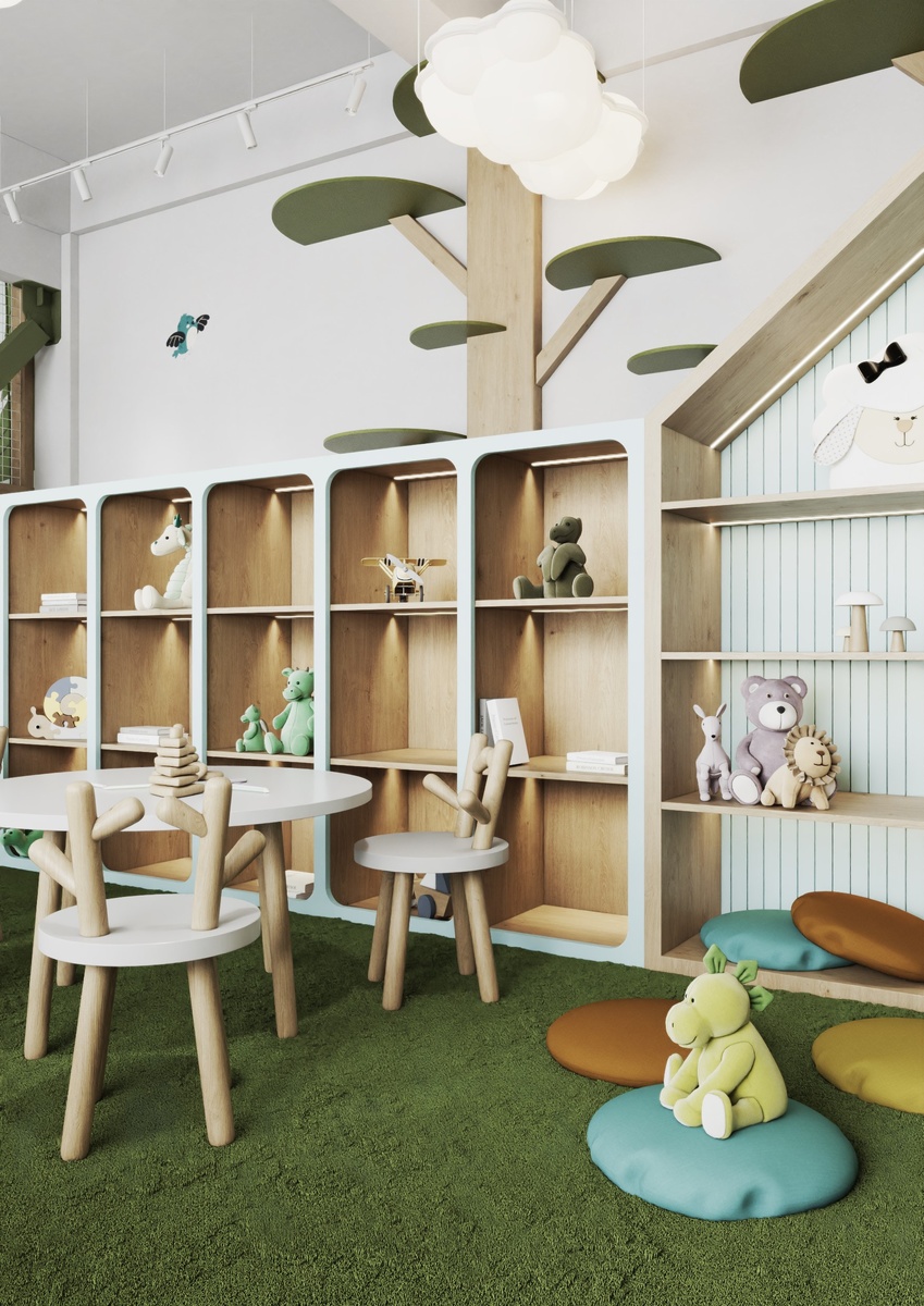 Детский клуб в отеле Вертикаль в Архызе от kids.artpeople.ru