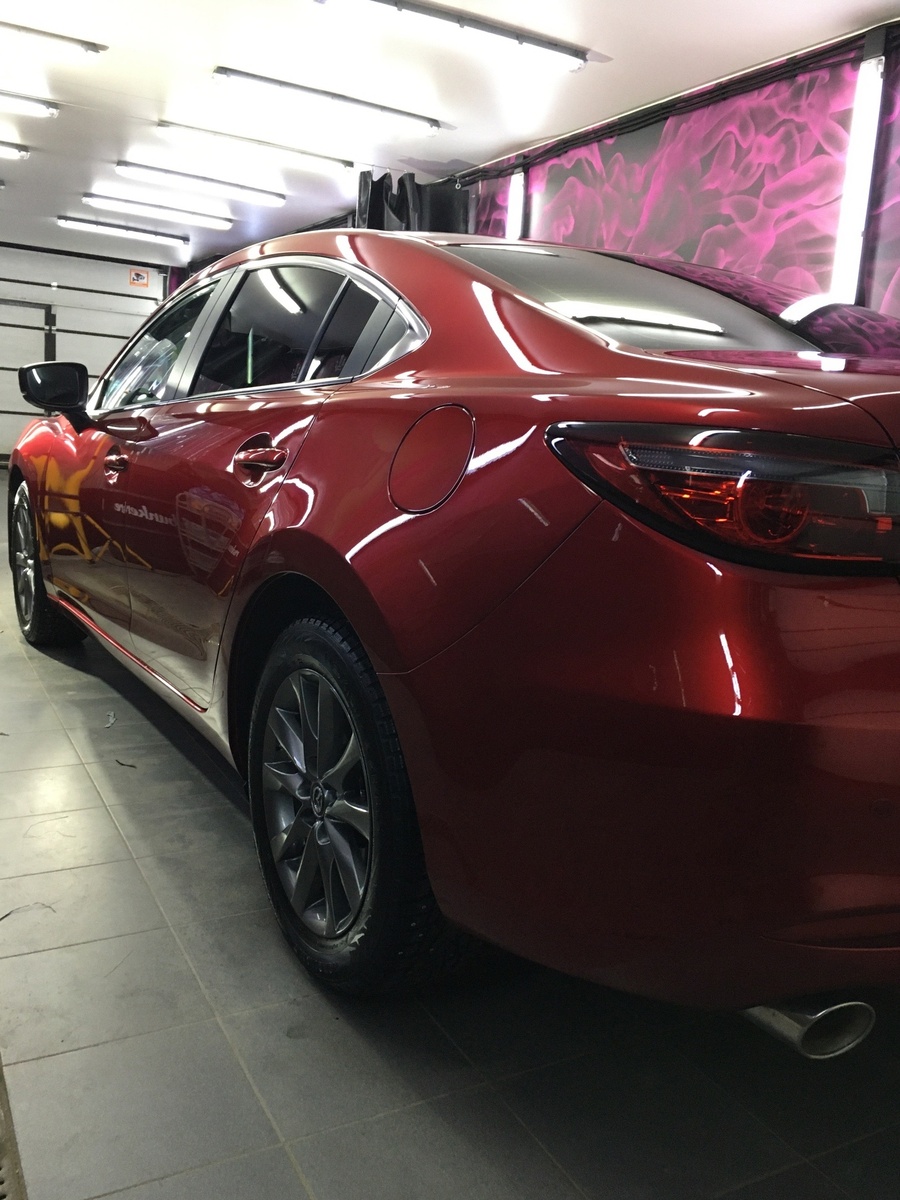 Полировка кузова Mazda 6